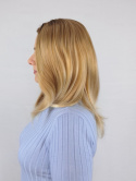 Peruka "Luna'' kolor miodowy blond, włosy póldługie prroste bez grzywki, syntetyczne-wysokotemp.