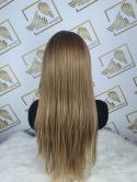 Peruka "Lilia 2" Lace Front 13*4, kolor blond sombre, fryzura włosy długie proste, damska syntetyczna - termiczna